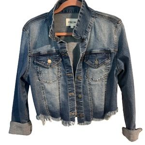 Jean Jacket with Fringe